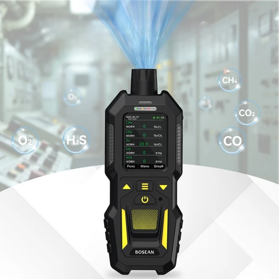 Máy đo khí đa năng BTYMQ-BX403 5 trong 1 tiện lợi